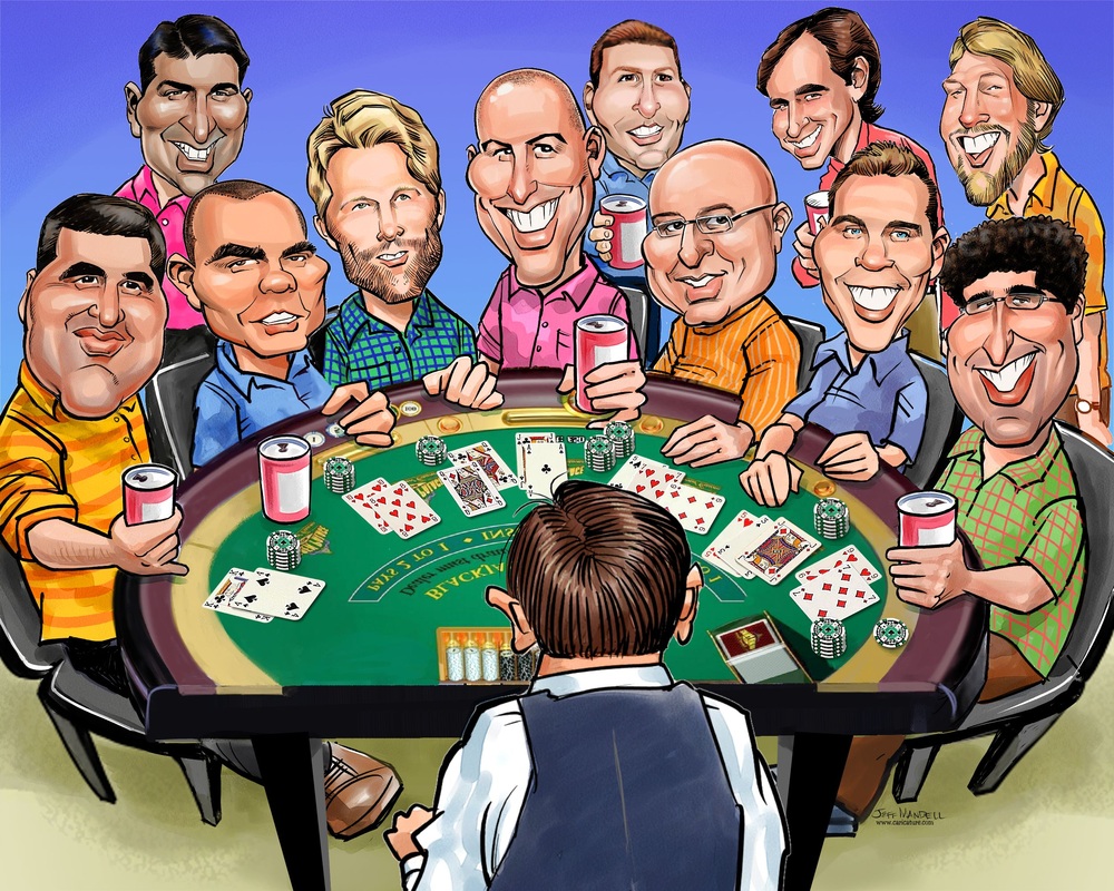Group Caricatures - Corporate Illustration for any Occasion
